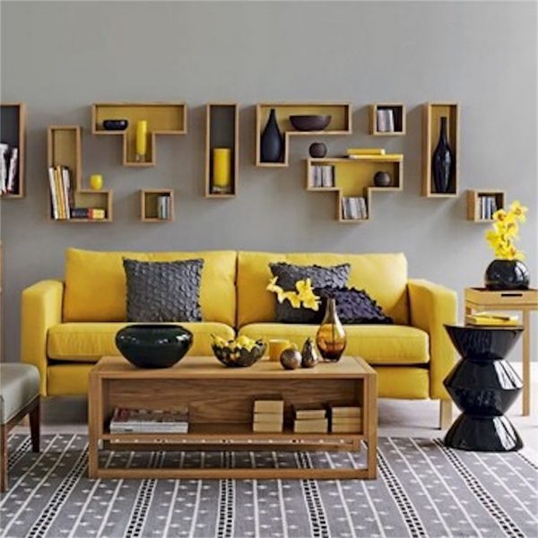 Top 20 Best Home Decor Trends 24 Top 20 Best Home Decor Trends living room yellow couch | Lifestyle