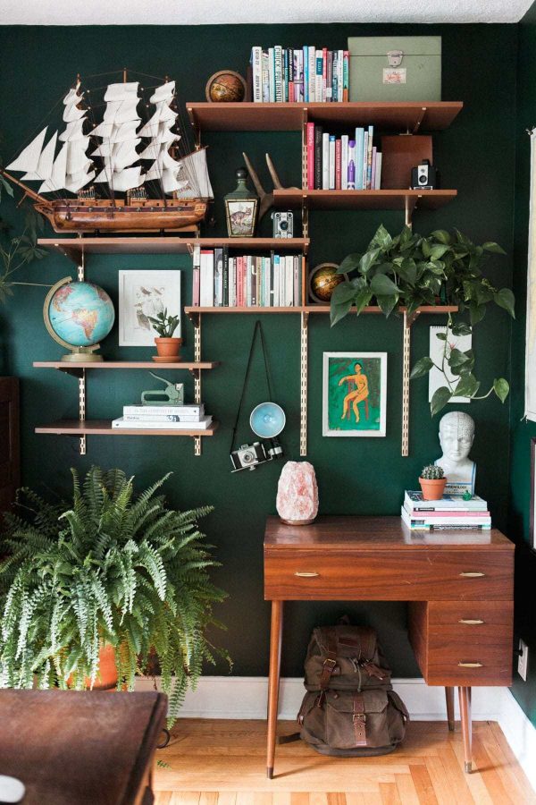 7 Interior Color Influences on Your Mental Health green home office 1 | Lifestyle