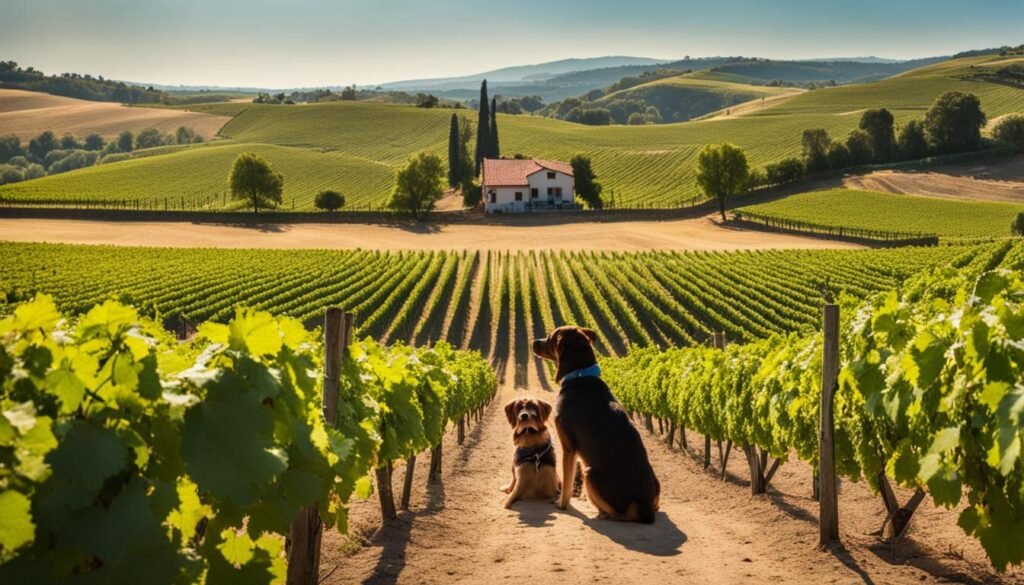 Top Dog-Friendly Travel Destinations For Puppy Owners and Their Furry Friends 9 Enjoying Wineries with Your Dog