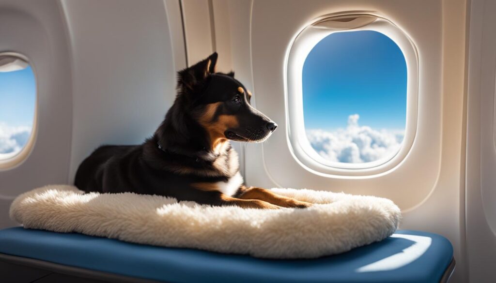 flying with a dog flying with a dog