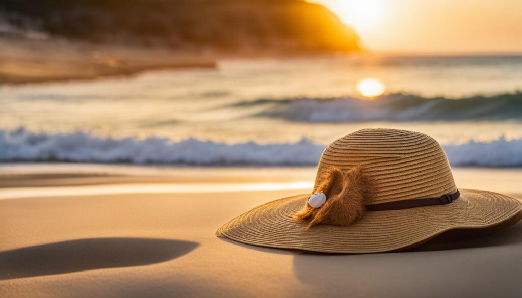 cat sleeping in beach hat cat sleeping in beach hat